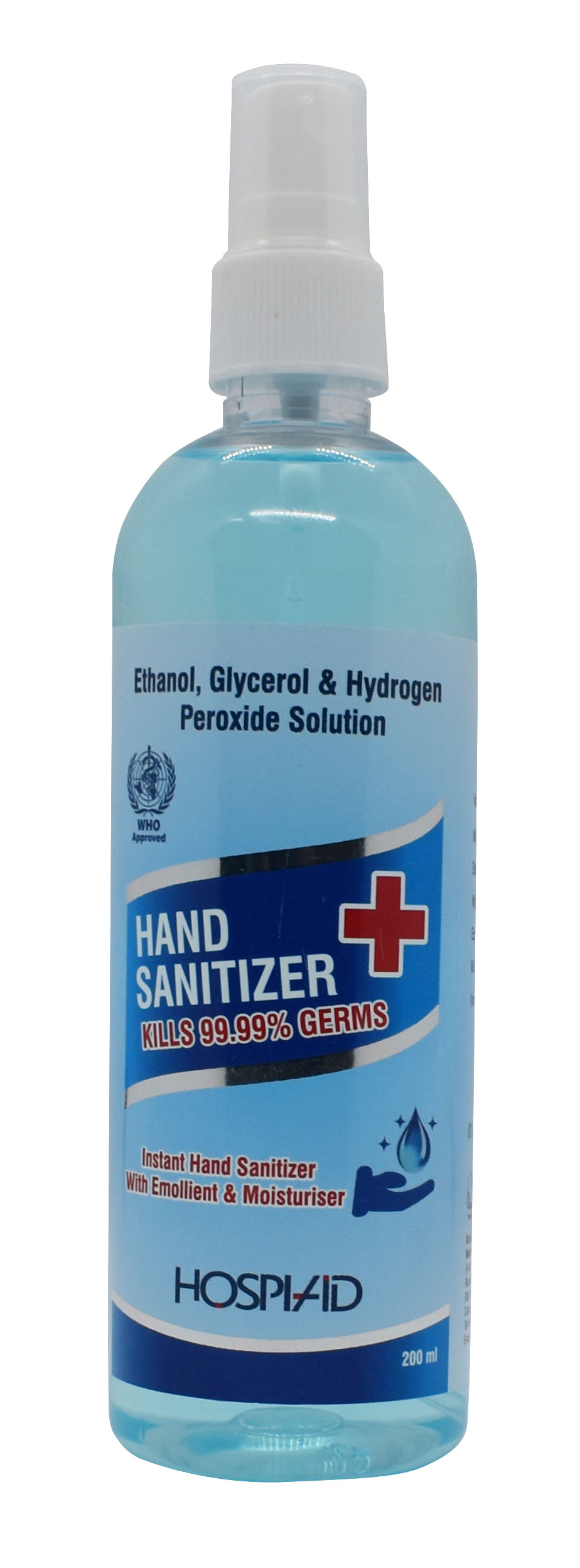 Hand sanitizer as per WHO formulation